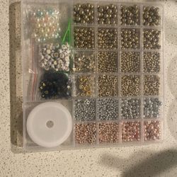 Gold/Silver/Rose Gold Bead Set