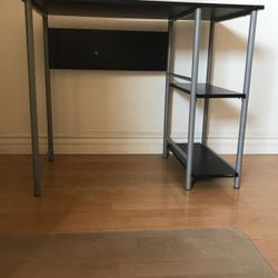Study Table-Wide 3shelf clean excellent condition