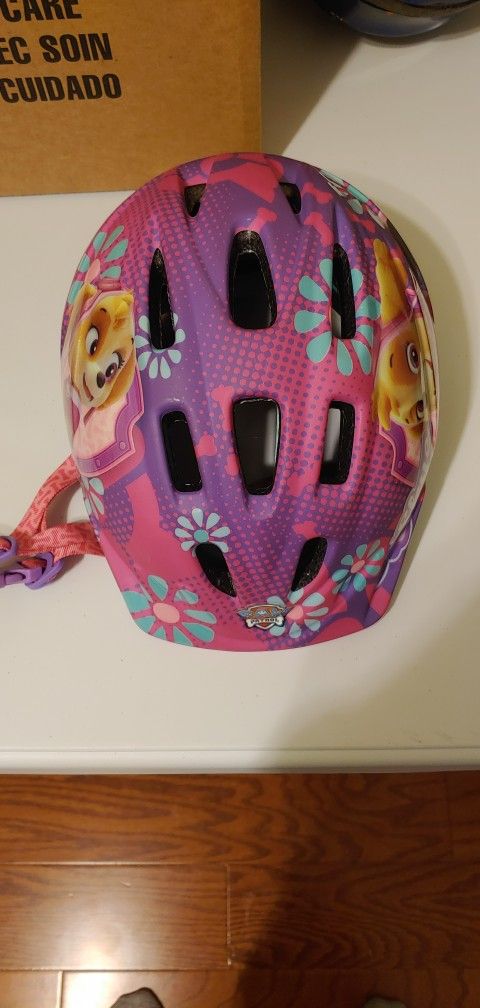 Girls Paw Patrol Helmet