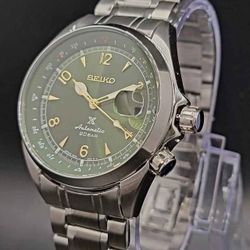 Seiko Alpinist Mod PROSPEX GREEN Automatic 6R35A MOVEMENT MEN'S WATCH NEW