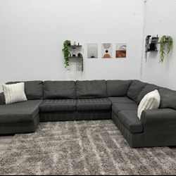 Gray Sectional Couch - Free Delivery