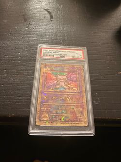 Ancient mew psa 9 and extra ungraded cards