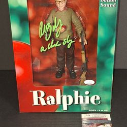 🔥 Peter Billingsley autographed Neca action figure JSA Witness COA 🔥