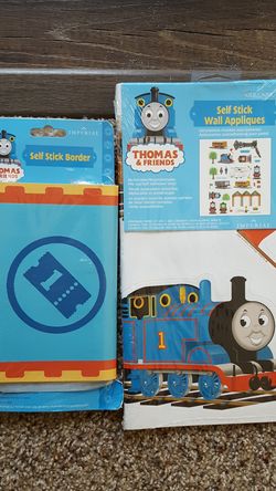 Thomas the train,border and appliques