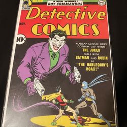  Detective Comics #69 Joker Poster – Iconic Vintage Comic Cover Print (17x11.5”)