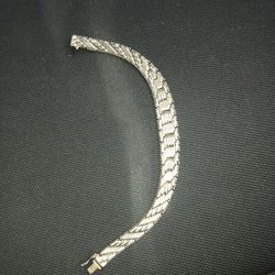 Vintage Sterling Silver Bracelet 925