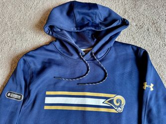 Under Armour NFL Los Angeles Rams Navy Blue Hoodie