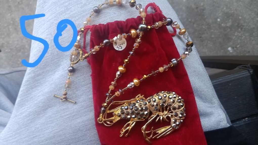 Antique Costume Jewelry 10 Peices