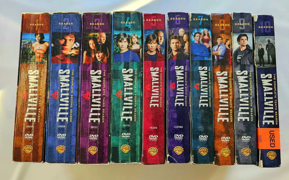 Smallville DVDs 
