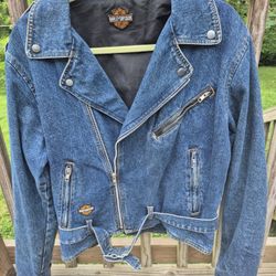 Harley Davidson Jean Jacket 
