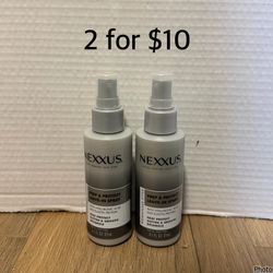 Nexxus leans in spray