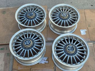 (4) Super Star Racing More 14x6 ET20 5x114.3 Aluminum Wheels JDM Vintage