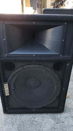 Yamaha speaker and monitor