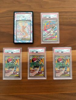 Pokémon PSA 10 Mega Dragonite Lucario Gardevoir ex