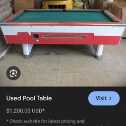 Pool Table