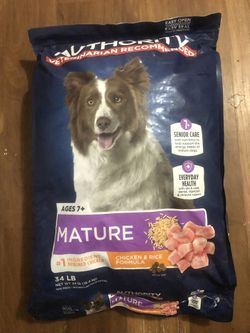 Dog Food 34 Lbs Bag 
