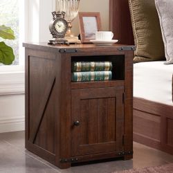 Nightstand with Charging Station