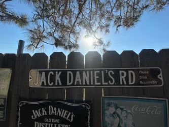 Jack Daniel's Road Street Sign