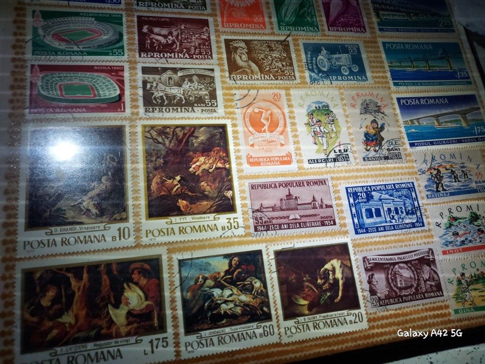 Vintage Postal Stamps