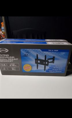 Tv Wall Mount Universal Full Motion Very Strong Size Support 23" to 56" Swivel 180° Tilt 15° 88 Lbs Max Load Arm extends 60~480mm Brand New In Box