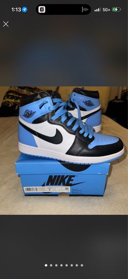 Jordan 1 Unc Toe size 8 for men sizing