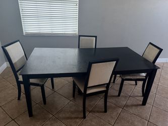 Dining Table And Chairs.