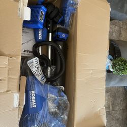 NEW CORDLESS LEAF BLOWER AND STRING TIMMER KOBALT