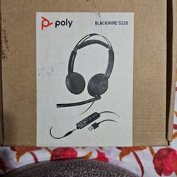 Poly Blackwire Headset 