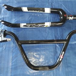 24" Sinz Forks, Handlebars and Brake Lever