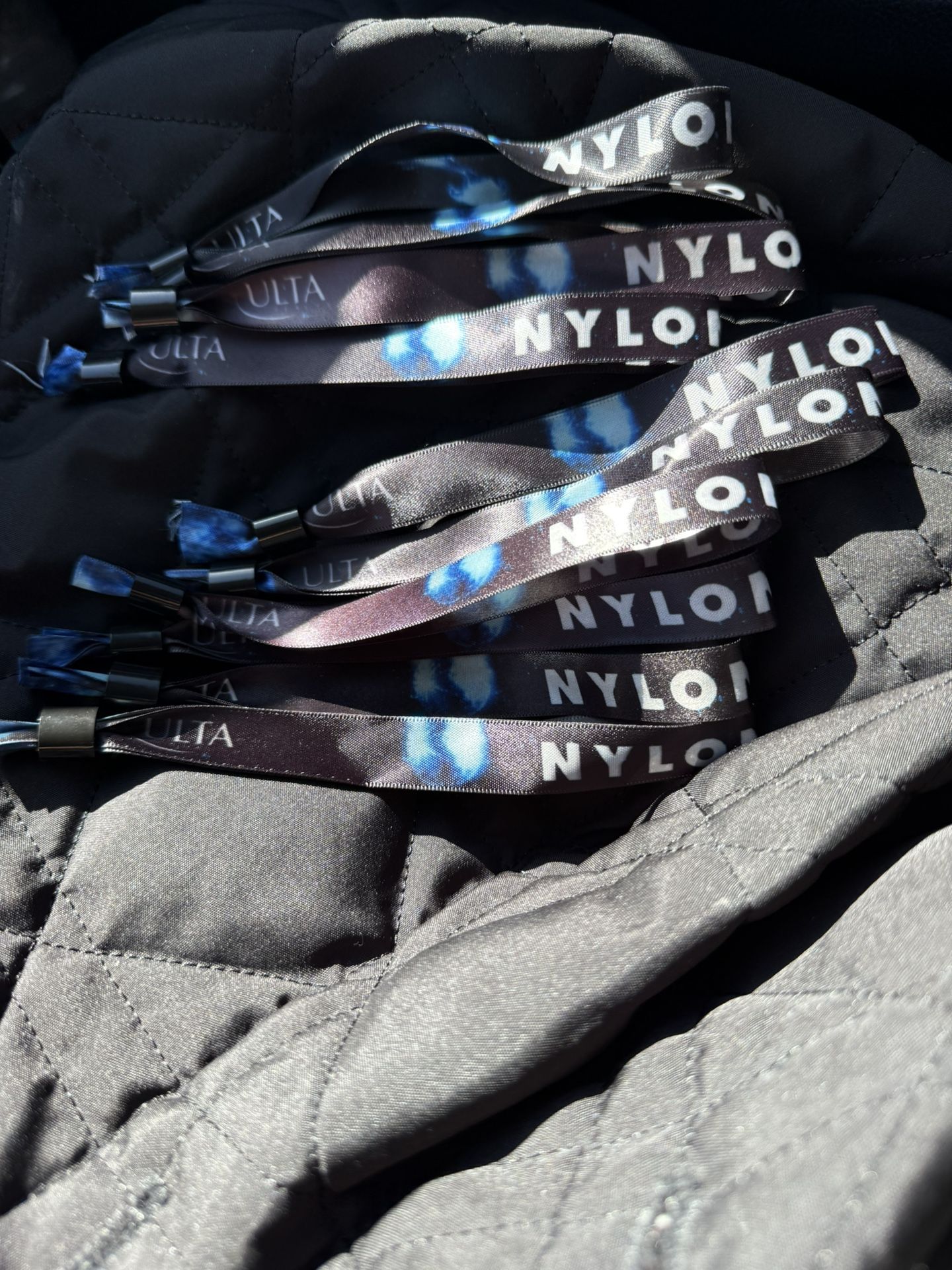 Nylon Coachella Party Wristbands