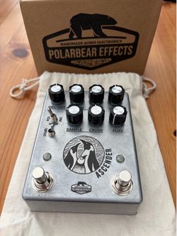 Polarbear Effects Ascender Fuzz/Bitcrusher/Delay Effects Pedal
