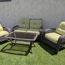 Wicker Patio Furniture Set