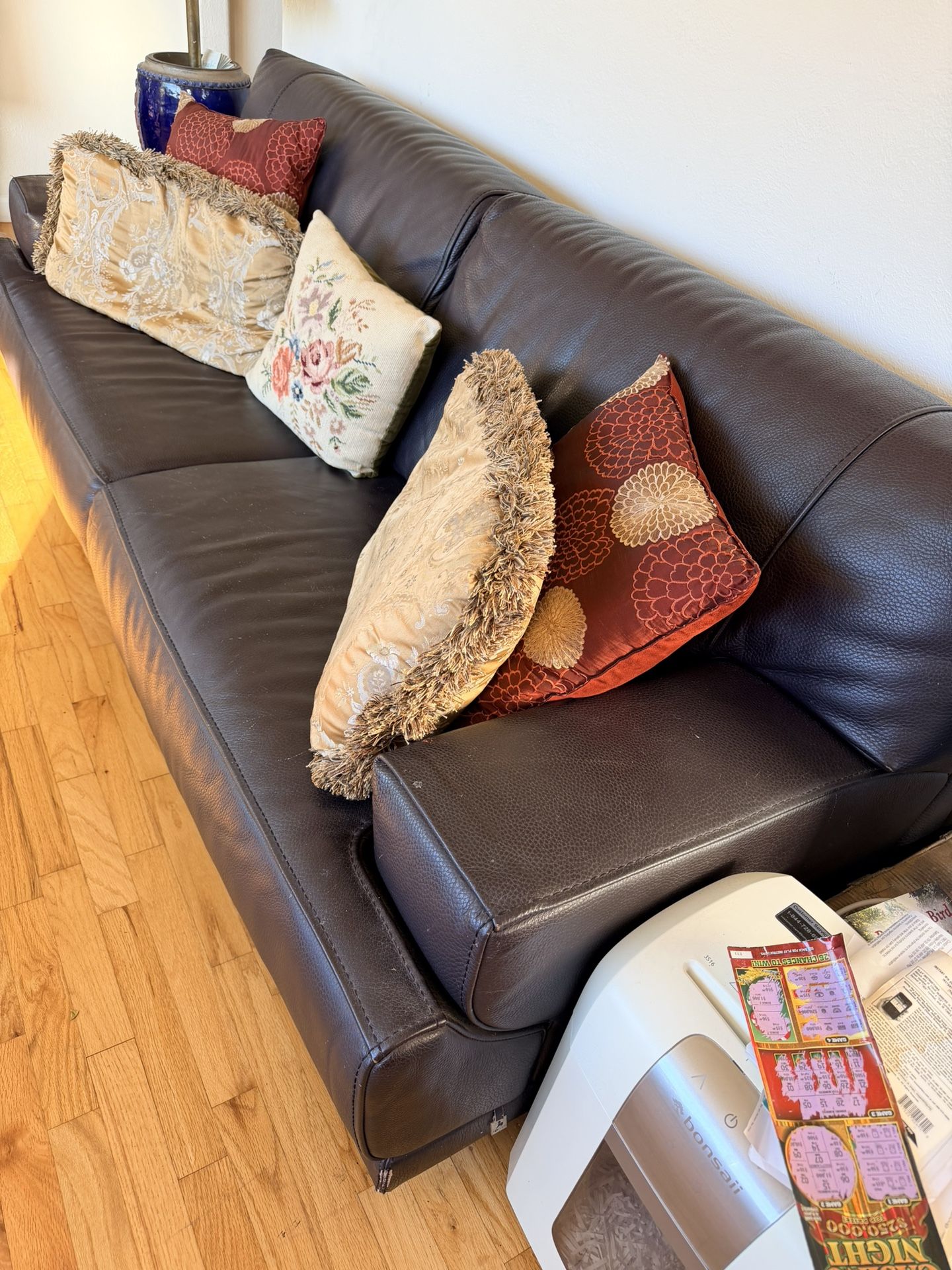 Top Grain Italia Leather Sofa