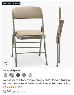 Folding chairs