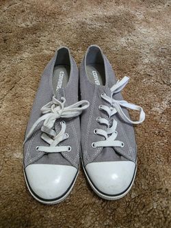 Grey Converse womens Size 9