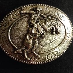 Frederick Remington bronco buster Belt Buckle