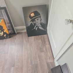 Jayz The Black Album Canvas Art