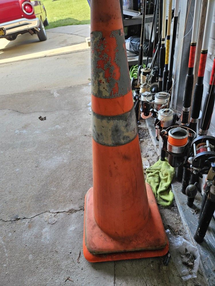 2 Orange Cones