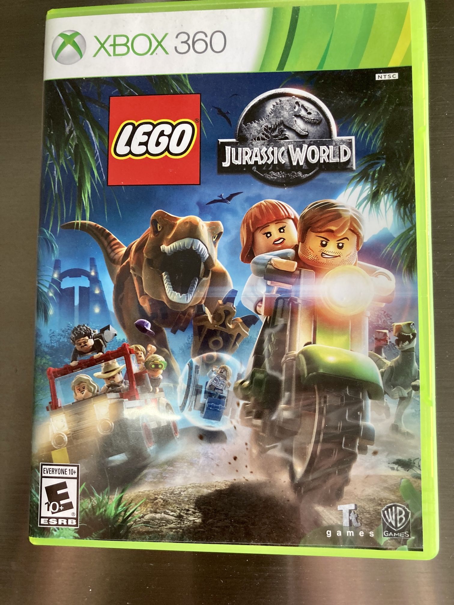 LEGO Jurassic World Complete XBOX 360 Game with Manual & Case