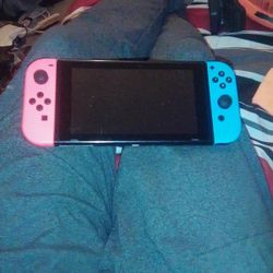 Nintendo Switch Neon Blue And Red