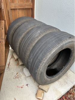 17” Four used Michelin tires