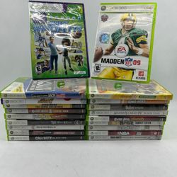 Lot of 20 Microsoft Xbox 360 Games