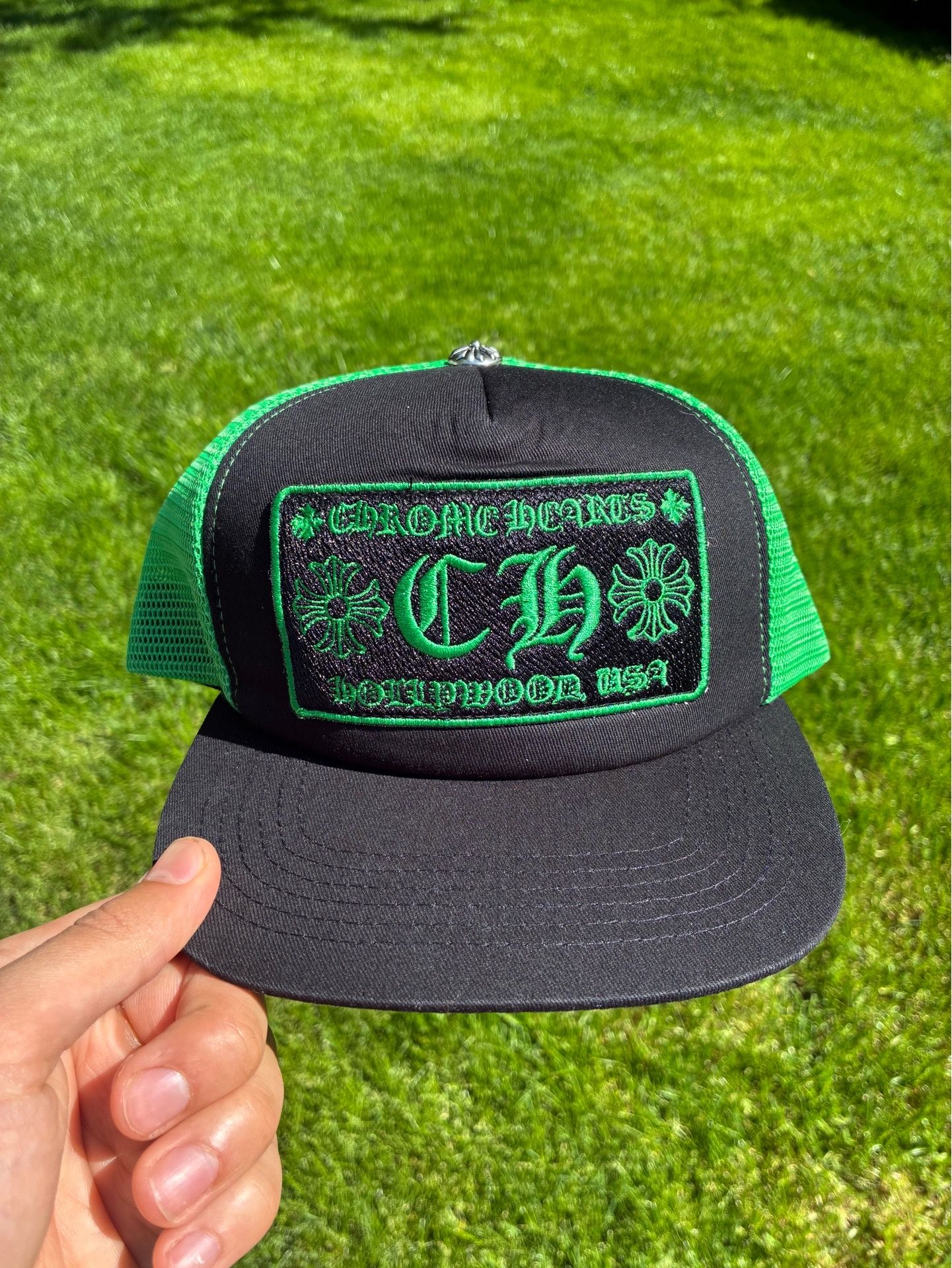 Chrome hearts trucker hat