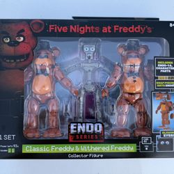 Five Nights at Freddys Endo Series Classic Freddy Withered FNAF Paint Flaw NEW