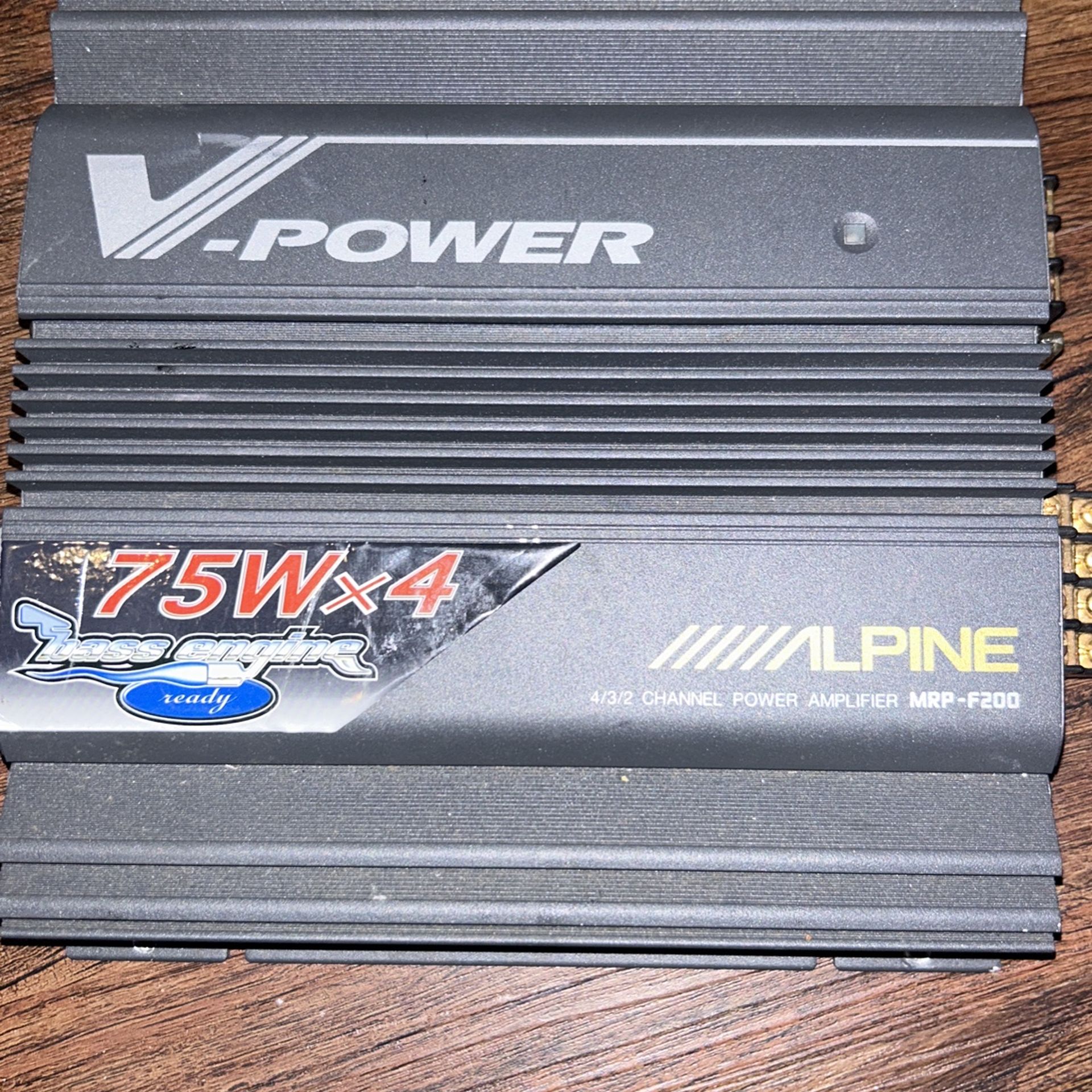Alpine V-Power Car Amplifier