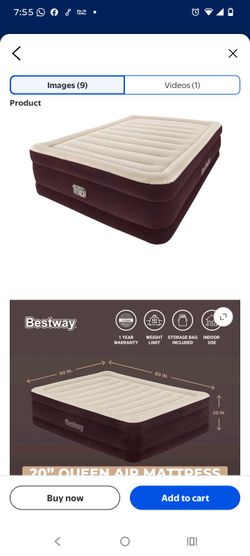 Bestway 20" Queen Air Mattress