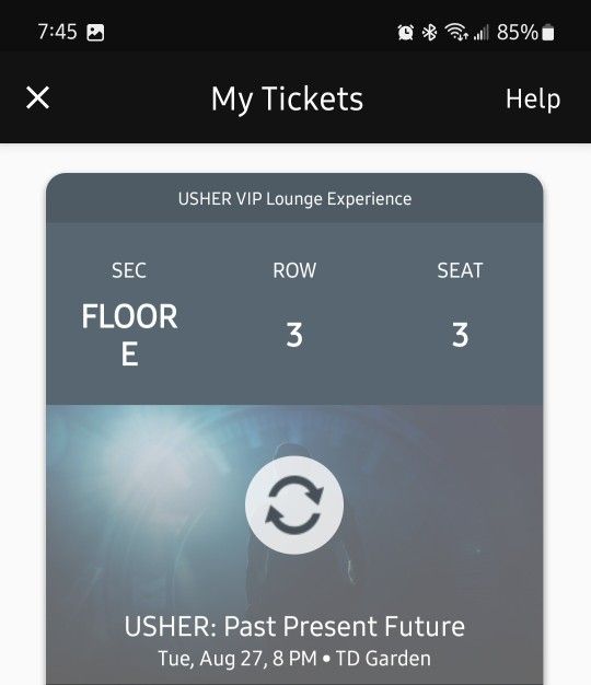 Usher TICKETS - BOSTON