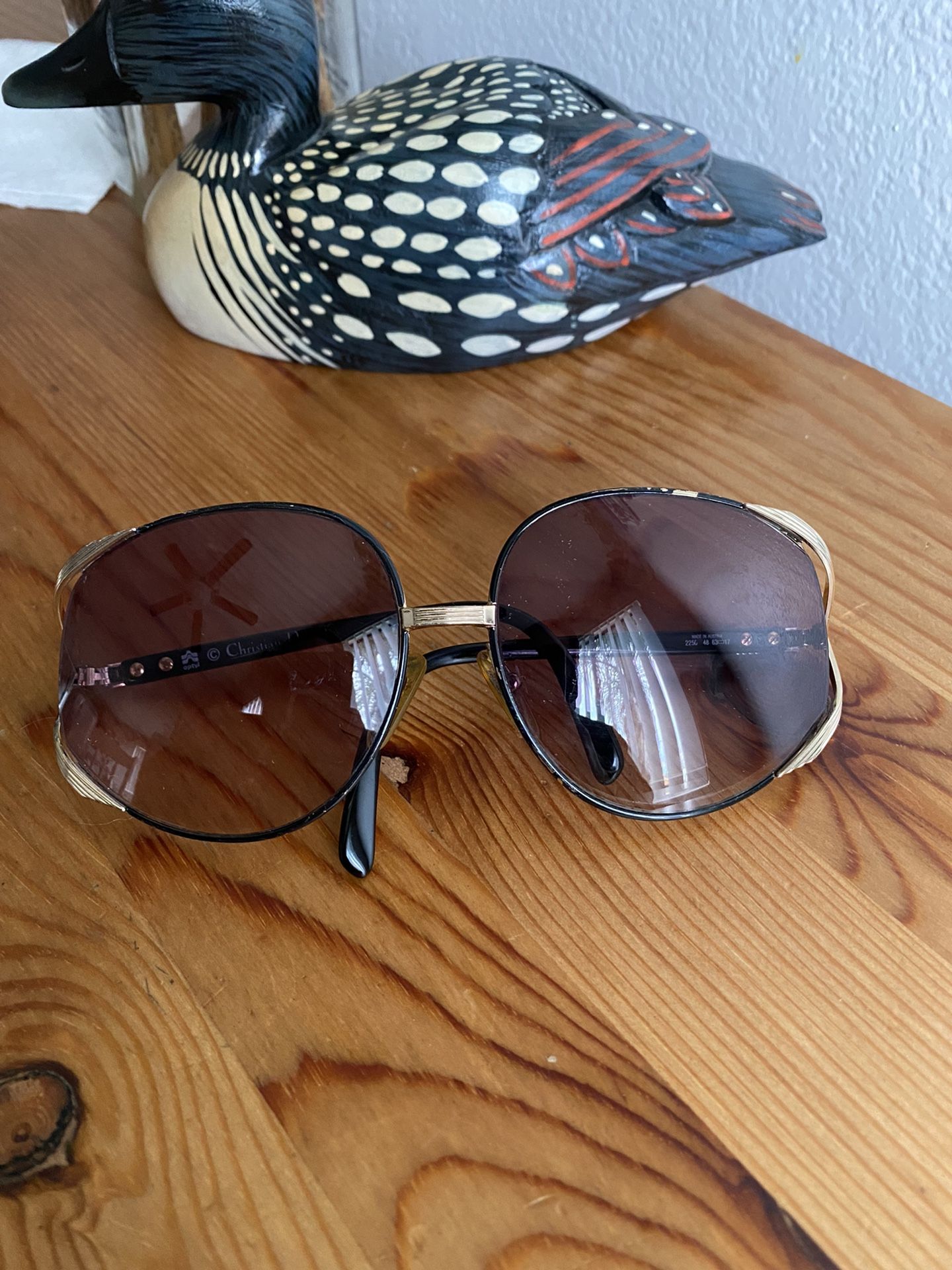 Vintage Christian Dior Sunglass Frames