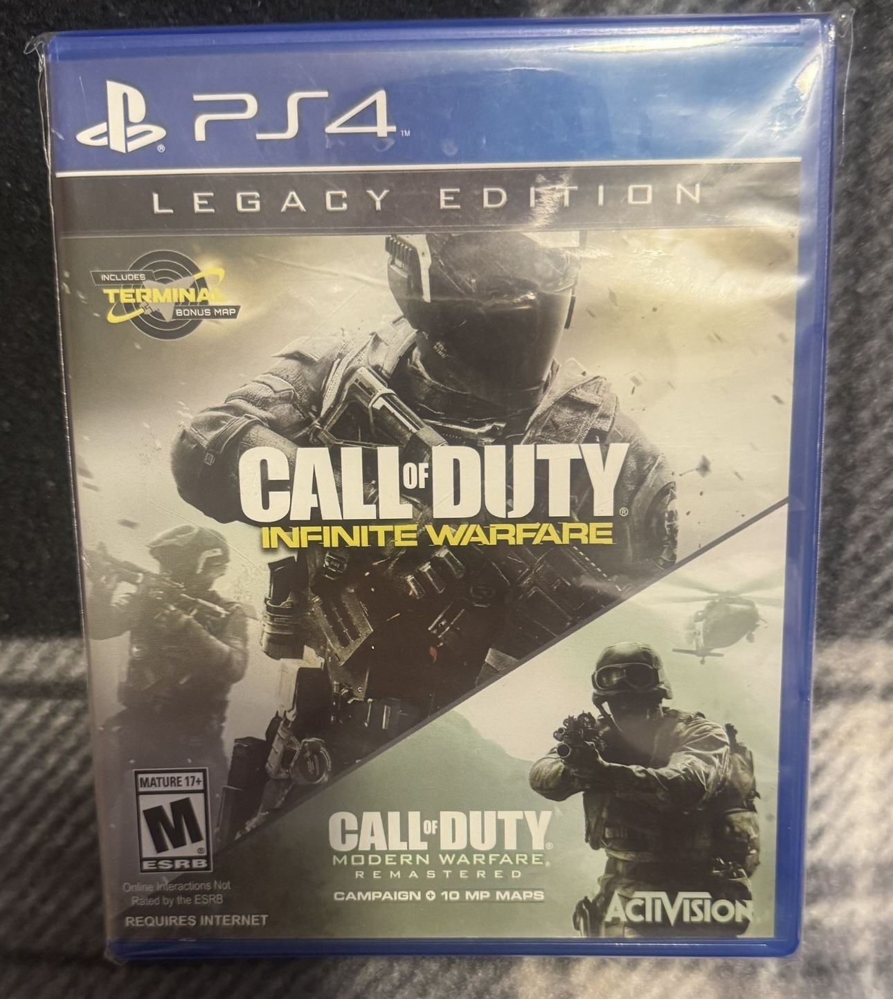 Call Of Duty: Infinity Warfare And Modern Warfare. PS4