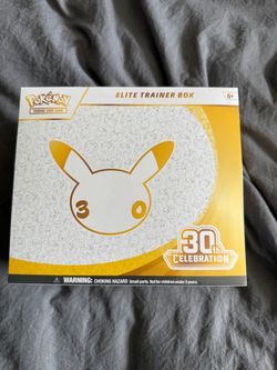 Pokémon TCG 30th Celebration Elite Trainer Box